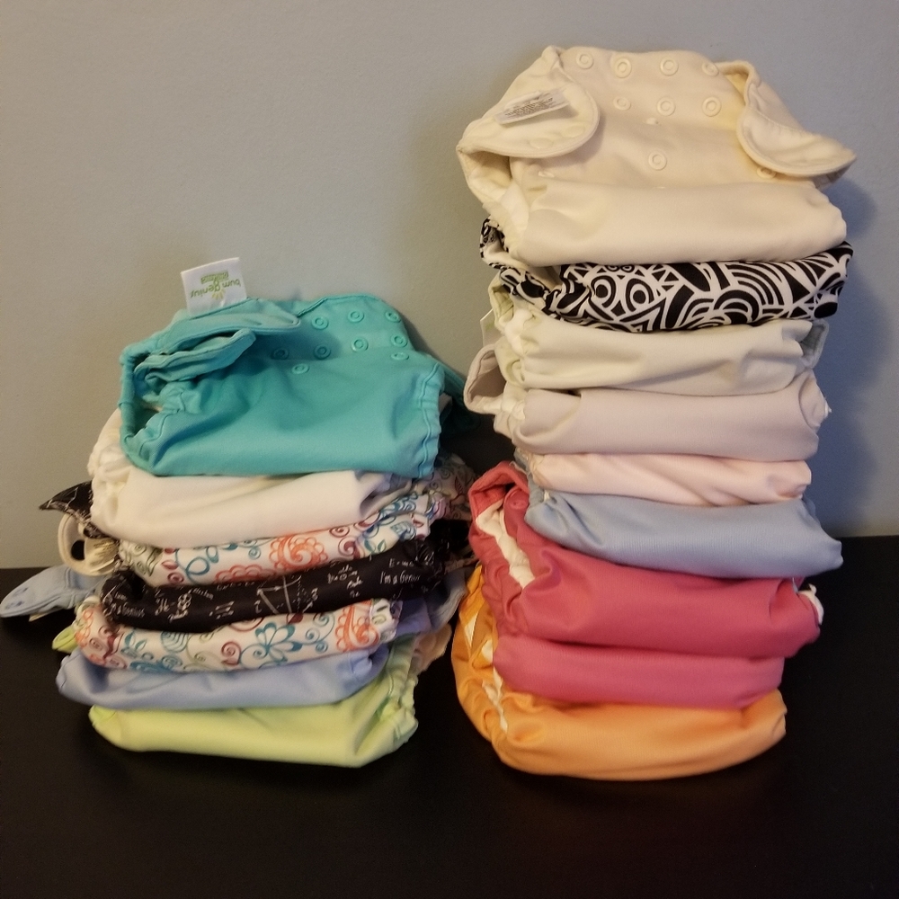 16 Bumgenius Diapers AIO